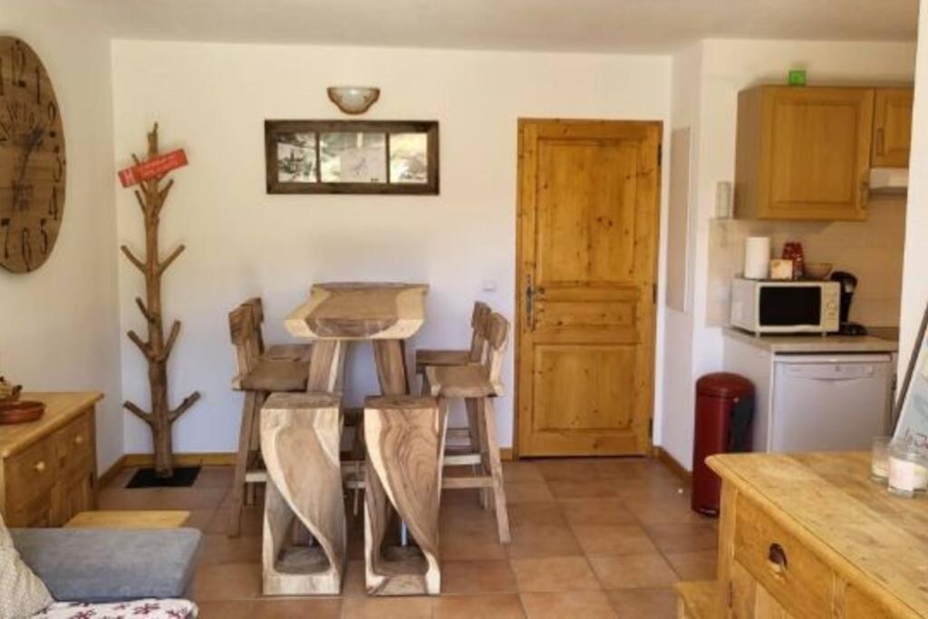 Joue Du Loup, Appartement F3, Pied Des Pistes Le Devoluy Bagian luar foto