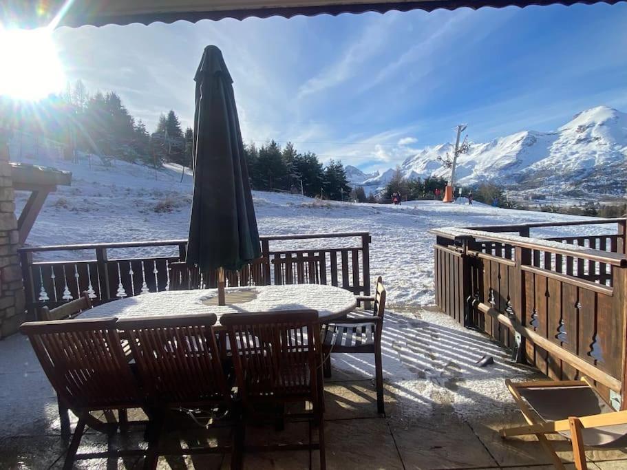 Joue Du Loup, Appartement F3, Pied Des Pistes Le Devoluy Bagian luar foto